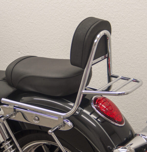 Triumph Thunderbird 1700 Sissy Bar mit Gepäckträger und Lederkissen