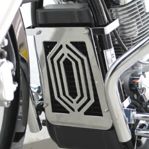 Honda VT1300 CX Fury Kühlerabdeckung aus Blech