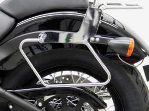 Harley Davidson Softail Slim Packtaschenbügel / Chrom