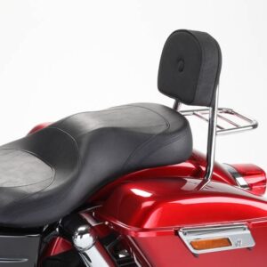 Harley Davidson Dyna Switchback Sissy Bar mit Kissen und Gepäckträger