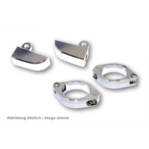 Highsider Blinkerhalter-Set M8 38-41mm | Chrom